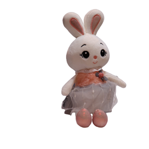 عروسک خرگوشی گلبهی 40 سانتی متر Rabbit Doll -اسباب بازی